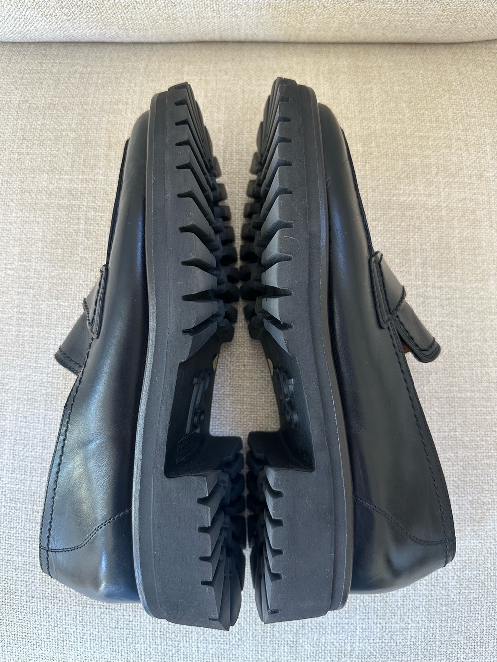 Paul Green Women’s Black Loafers Size 8 - Picture 3 of 6